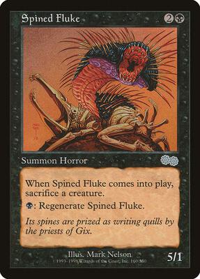 Spined Fluke card from Urza's Saga