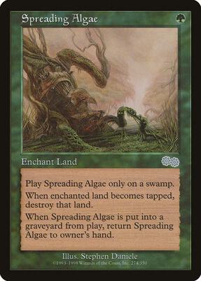 Spreading Algae card from Urza's Saga