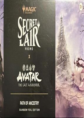 Secret Lair Drop: Secret Lair Promo x Avatar: The Last Air Bender - Path of Ancestry - Rainbow Foil Edition card from Secret Lair Drop Series