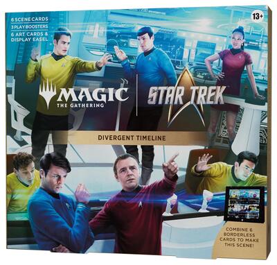 Star Trek Scene Box - Divergent Timelines card from Star Trek