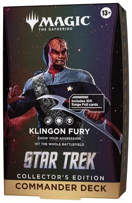 Star Trek Commander Deck - Klingon Fury (Collector's Edition) card from Commander: Star Trek