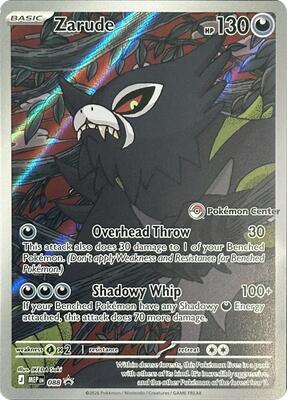 Zarude - 088 (Pokemon Center Exclusive) card from ME: Mega Evolution Promo