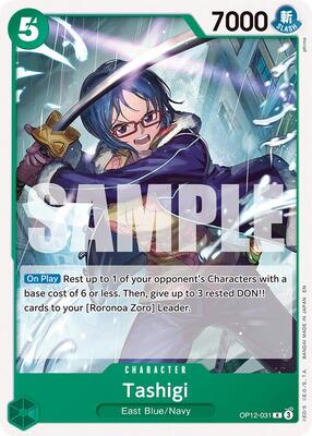 Tashigi card from Starter Deck 32: GREEN Roronoa Zoro