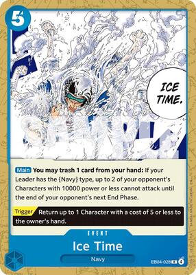 Ice Time card from Starter Deck 33: BLUE Kuzan