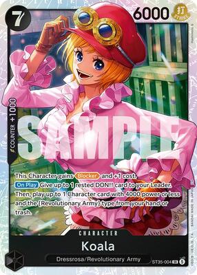 Koala card from Starter Deck 35: RED/BLACK Sabo