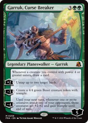 Garruk, Curse Breaker card from Reality Fracture
