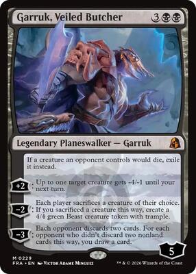 Garruk, Veiled Butcher card from Reality Fracture