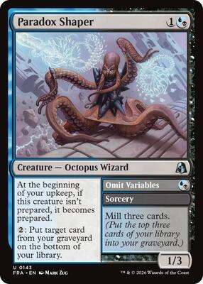 Paradox Shaper card from Reality Fracture