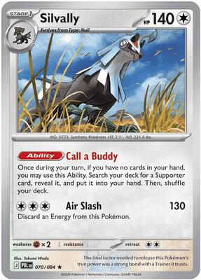 Silvally - 070/084 (Non-Holo) card from Deck Exclusives