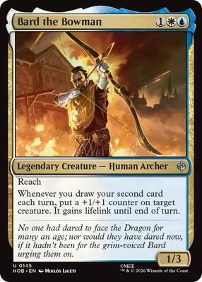 Bard the Bowman card from The Hobbit