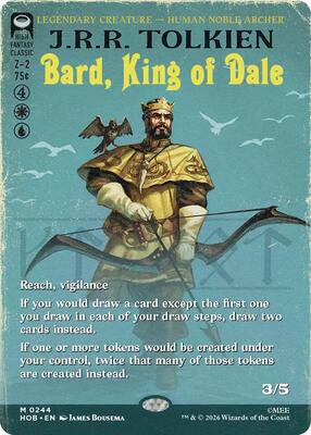 Bard, King of Dale (Borderless) card from The Hobbit