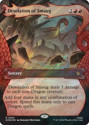 Desolation of Smaug (Showcase) (Surge Foil) card from The Hobbit