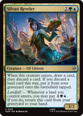 Silvan Reveler card from The Hobbit