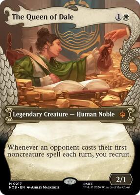 The Queen of Dale (Showcase) card from The Hobbit