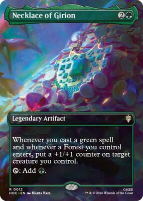 Necklace of Girion (Borderless) card from The Hobbit: Eternal-Legal