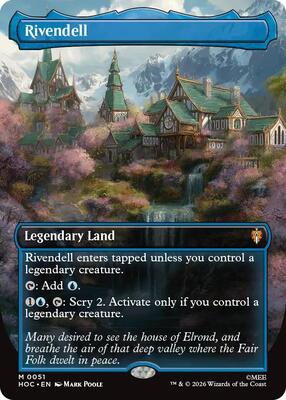 Rivendell (Borderless) card from The Hobbit: Eternal-Legal