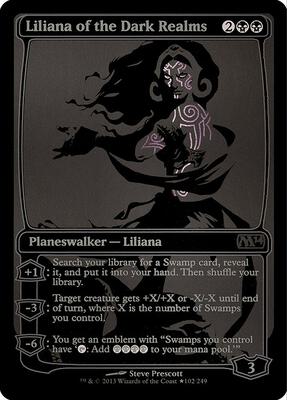 Liliana of the Dark Realms (SDCC 2013 Exclusive) card from Media Promos