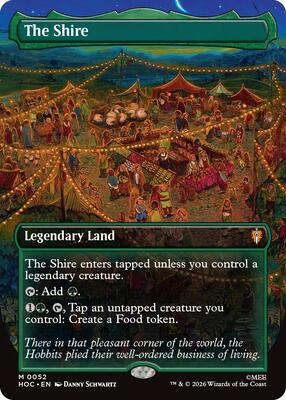 The Shire (Borderless) card from The Hobbit: Eternal-Legal