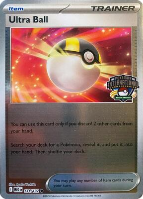 Ultra Ball - 131/132 (North America International Championship) card from League & Championship Cards