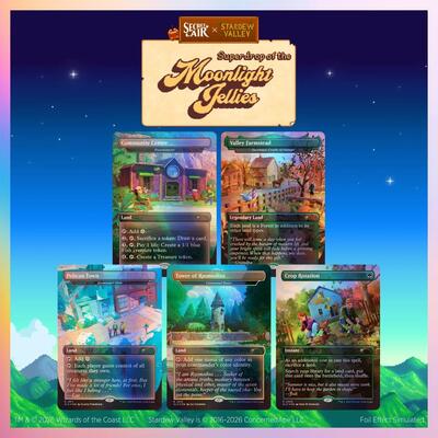 Secret Lair Drop: Secret Lair x Stardew Valley: Life in Pelican Town - Traditional Foil Edition card from Secret Lair Drop Series
