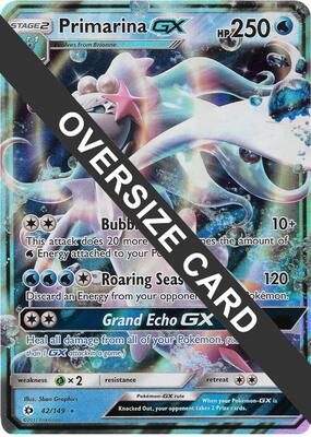 Primarina GX card from Jumbo Cards
