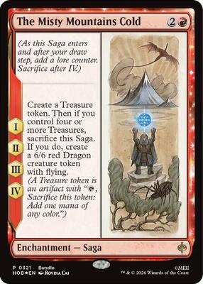 The Misty Mountains Cold card from Unique and Miscellaneous Promos