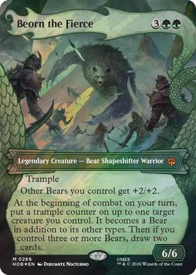 Beorn the Fierce (Showcase) (Surge Foil) card from The Hobbit