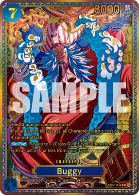 Buggy (P-084) (SP) card from The World's Strongest Warriors