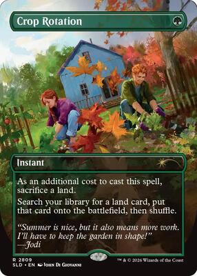 Crop Rotation card from Secret Lair Drop Series