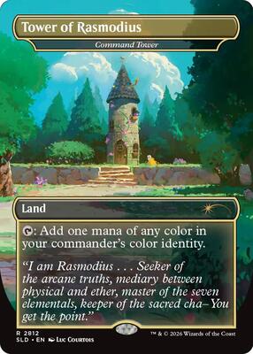 Tower of Rasmodius - Command Tower card from Secret Lair Drop Series