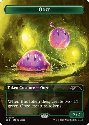 Ooze Token card from Secret Lair Drop Series