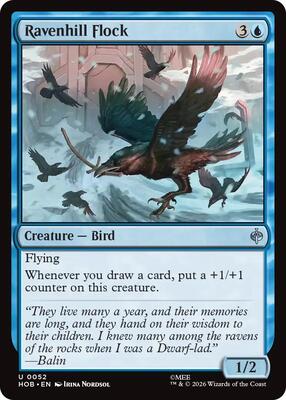 Ravenhill Flock card from The Hobbit