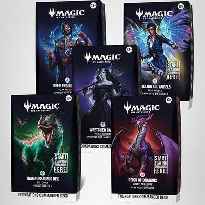 Foundations Commander Decks [Set of 5] card from Commander: Foundations