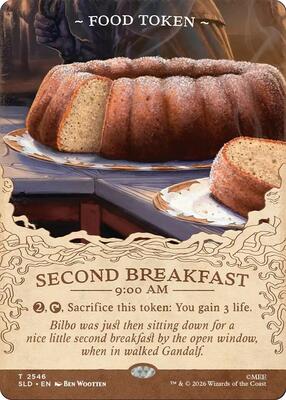 Food Token (2546) card from Secret Lair Drop Series