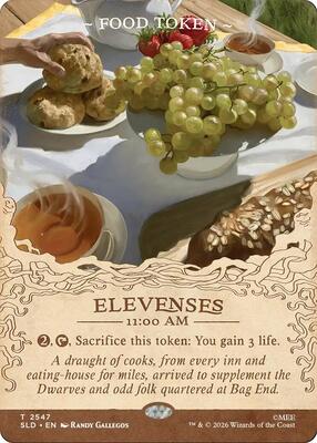 Food Token (2547) card from Secret Lair Drop Series