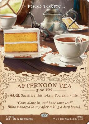 Food Token (2549) card from Secret Lair Drop Series