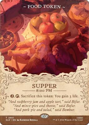 Food Token (2551) card from Secret Lair Drop Series