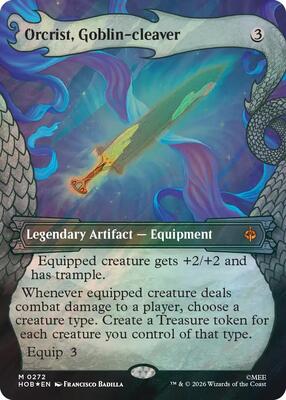 Orcrist, Goblin-cleaver (Showcase) (Surge Foil) card from The Hobbit