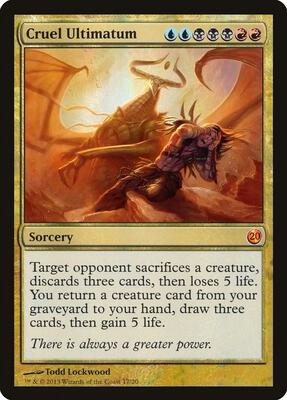 Cruel Ultimatum card from From the Vault: Twenty