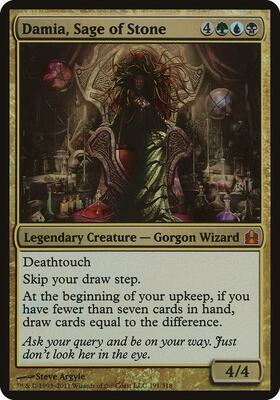 Damia, Sage of Stone (Commander) card from Oversize Cards