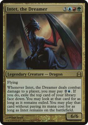Intet, the Dreamer (Commander) card from Oversize Cards