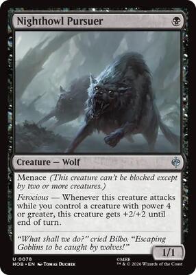 Nighthowl Pursuer card from The Hobbit