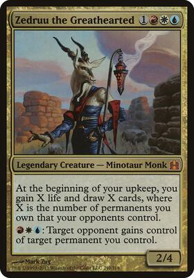 Zedruu the Greathearted (Commander) card from Oversize Cards