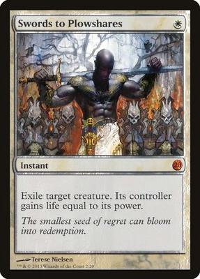Swords to Plowshares card from From the Vault: Twenty