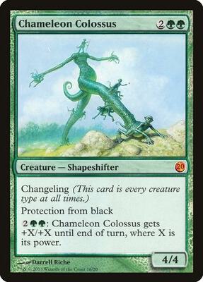 Chameleon Colossus card from From the Vault: Twenty