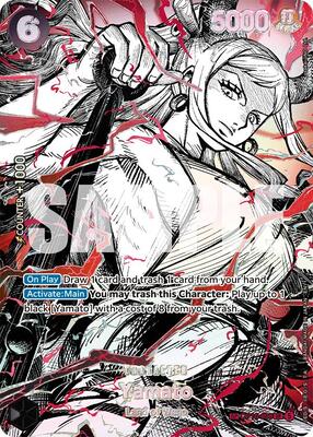 Yamato (OP16-098) (SP) card from The World's Strongest Warriors