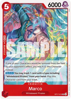 Marco card from The World's Strongest Warriors