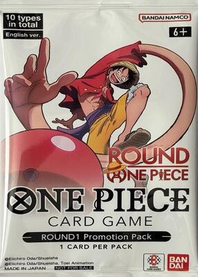 Round 1 Promotion Pack card from One Piece Promotion Cards