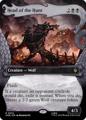 Head of the Hunt (Showcase) card from The Hobbit