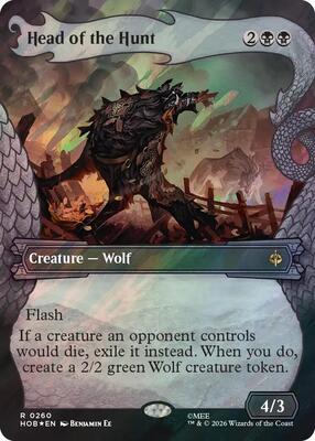 Head of the Hunt (Showcase) (Surge Foil) card from The Hobbit
